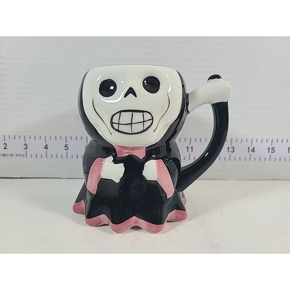 Target Halloween Hyde & Eek Figural Earthenware Grim Reaper Mug 2024 14.57fl oz